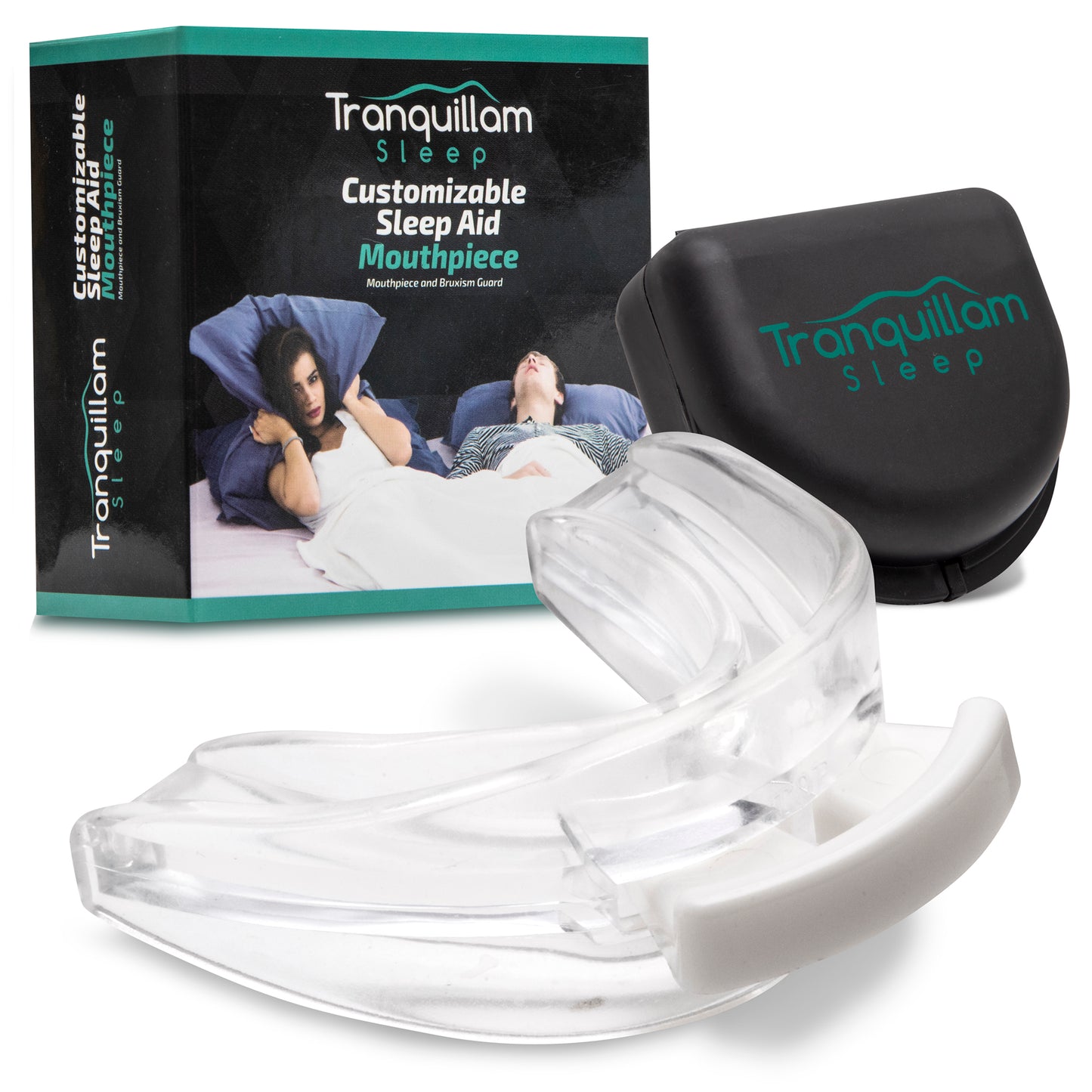 Tranquillam Sleep Custom Molded Night Mouth Guard - Designed by Tranquillam Sleep (1 Pack)